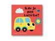 Kde je pan Autíčko? Plstěná okénka a zrcátko!