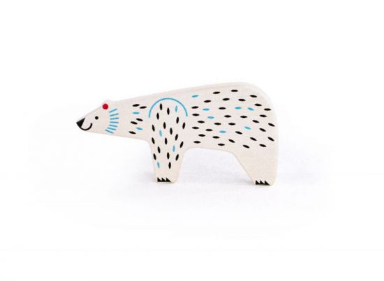 Figurky ohrožených zvířat - Polární medvěd