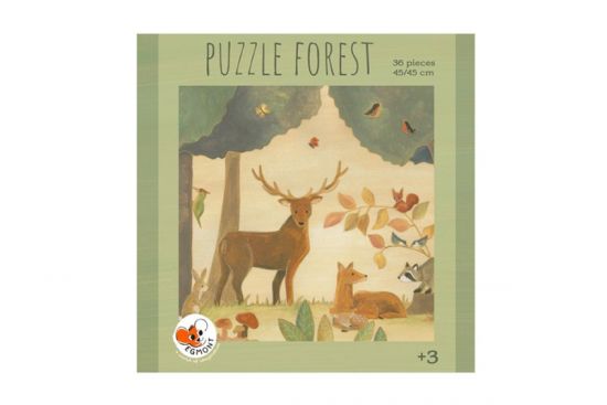 Puzzle s motivem lesa - 36ks