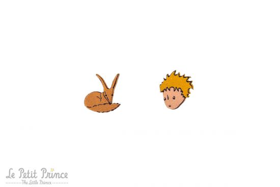 Little Prince and Fox earrings