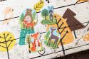 Sada 4 ks dřevěné puzzle 2,3,4,5 - Lišárna