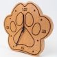 Paw Wood Clock Line